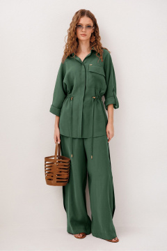 Брюки, рубашка Butеr 3336 изумруд - фото 1