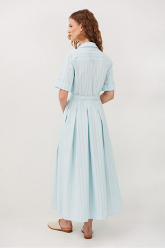 Платье Butеr 3341 небесная-полоска - фото 5