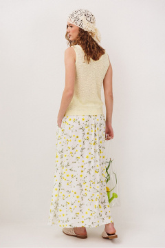 Юбка Butеr 3342 принт-цветы - фото 4