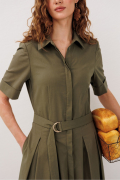 Платье Butеr 3345 хаки - фото 5