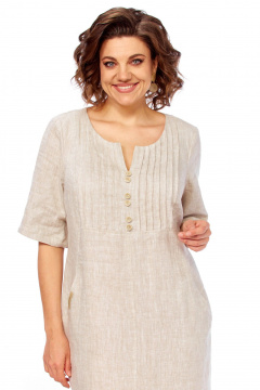 Платье Диомант 2177 натуральный - фото 3