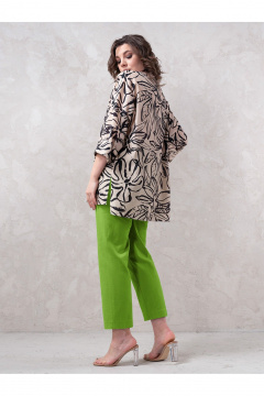 Брюки Erika С-150-2 зеленый - фото 2