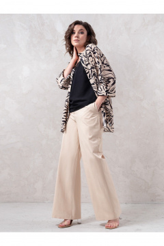 Брюки Erika С-145-1 бежевый - фото 2