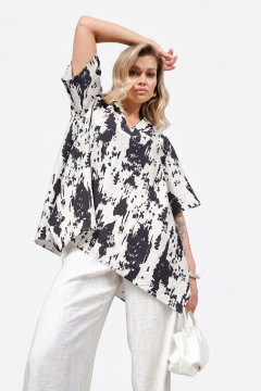 Блуза Erika 1737-5 серый - фото 4