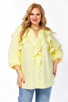 Блуза Элль-стиль 2469а желтый - фото 1