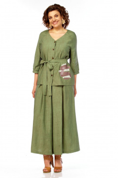 Блуза, брюки Matini 1.1810 зеленый - фото 2