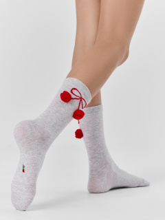 Носки Mark Formelle 430K-3536/B3-26430K-1 св.серый_меланж_рис.3536 - фото 1