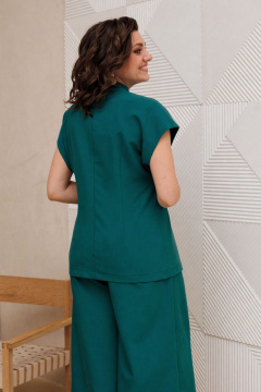 Жилет, юбка Anastasia м-1330 изумруд - фото 3