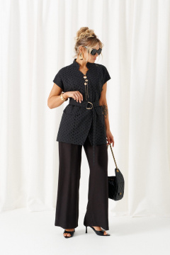 Брюки, жакет Beautiful&Free 6473 черный - фото 3