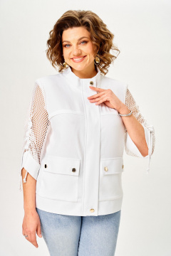 Жакет DaLi 5760 белый - фото 2