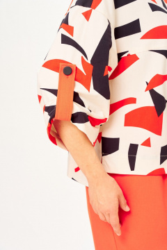 Брюки, жакет DaLi 7076.2 мультиколор - фото 4