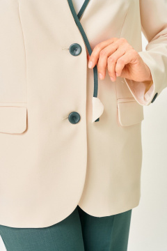 Брюки, жакет DaLi 7079.2 морская волна - фото 3