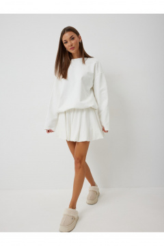 Джемпер, юбка V&N Fashion 1132 белый - фото 1