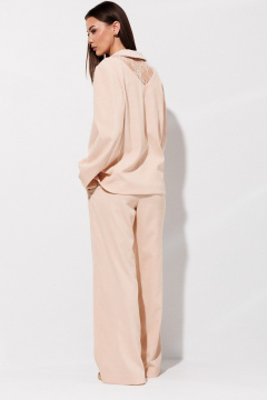 Брюки V&N Fashion 1142 светло-бежевый - фото 2