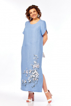 Платье Jurimex 3481-2 голубой - фото 3