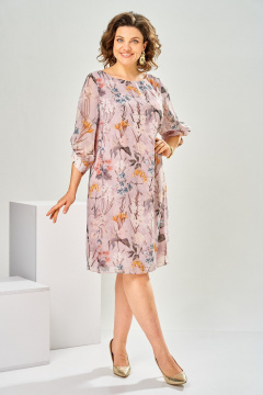 Платье Romanovich Style 1-2792 пудровый - фото 1