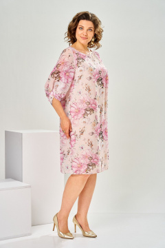 Платье Romanovich Style 1-2792 персиковый - фото 4