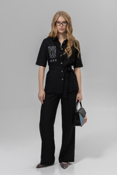 Брюки Romgil РТ0151-ЛЕ4 черный - фото 1