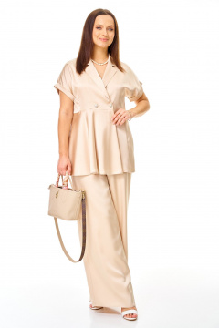 Блуза, брюки T&N 7748 карамельный - фото 5