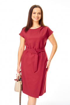 Платье T&N 7751 вишня - фото 2