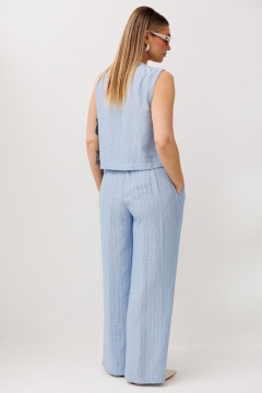 Брюки, жилет Fantazia Mod 5412 голубой - фото 4