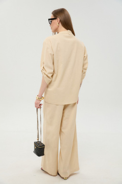 Брюки, жакет NikVa 978-6 песок_и_песочный_мультиколор - фото 3