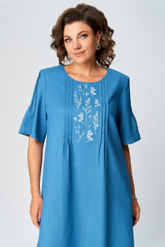 Платье Мишель стиль 1280 василёк - фото 3