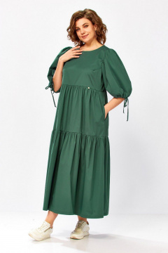 Платье Rishelie 1024 изумруд - фото 5