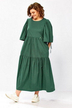 Платье Rishelie 1024 изумруд - фото 2
