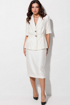 Жакет, юбка Mislana 1294/2 бледно-золотой - фото 1