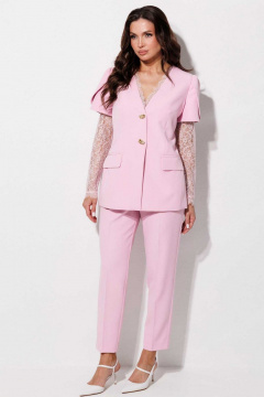 Брюки, жакет Mislana 1298 розовый - фото 1