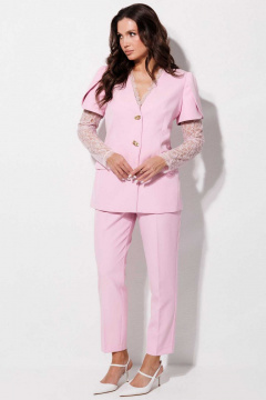 Брюки, жакет Mislana 1298 розовый - фото 3
