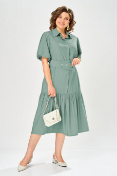 Платье БагираАнТа 1112 мята - фото 4