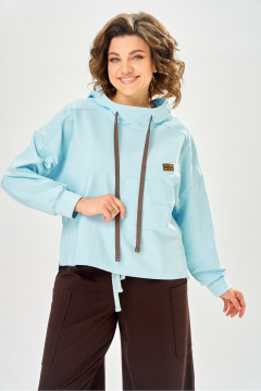 Брюки, свитшот Bonna Image 1062/3 голубой - фото 4