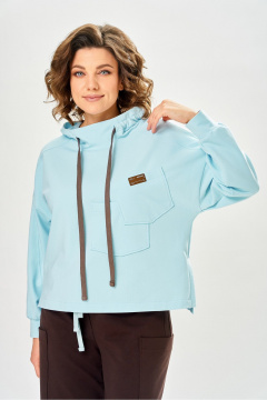 Брюки, свитшот Bonna Image 1062/3 голубой - фото 3