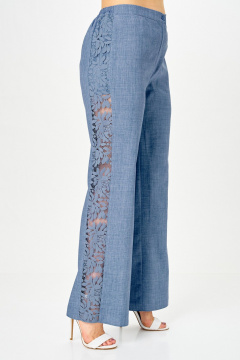 Брюки, жакет Vilena 1151 джинс - фото 5