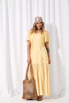 Платье AMUARt 1127 желтый - фото 1