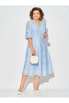 Платье Liliana 1537 нежно-голубой - фото 1