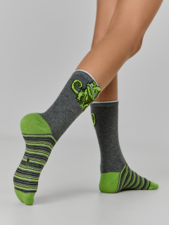 Носки Mark Formelle 430K-3413/B4-26430K т.серый_меланж_рис.3413 - фото 1