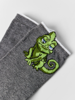 Носки Mark Formelle 430K-3413/B4-26430K т.серый_меланж_рис.3413 - фото 3