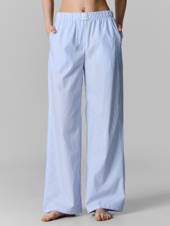 Брюки Mark Formelle 532524/25-34940ПП-9 полоска_бело_голубая_декор - фото 1