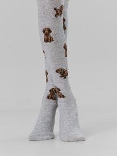 Колготки Mark Formelle 700K-3601/B1-26700K св.серый_меланж_рис.3601 - фото 2