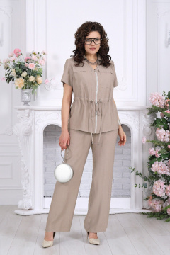 Блуза, брюки Ninele 6106 светло-коричневый - фото 1