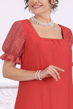 Платье Ninele 6114 красный - фото 5