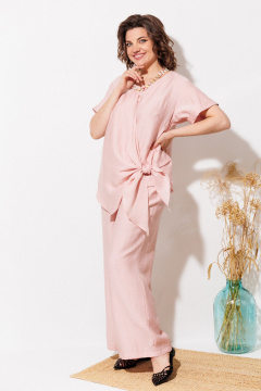 Блуза, брюки ANASTASIA MAK 1340 розовый - фото 3