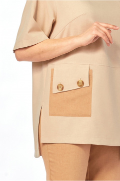 Брюки, туника LaKona 11692 льняной - фото 2