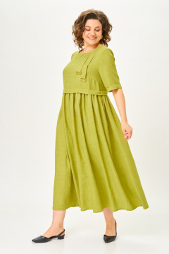 Платье Michel chic 2132/1 лайм - фото 4