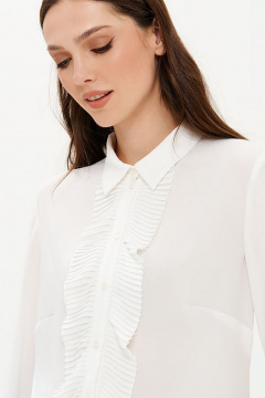 Блуза Nelva 23384 молочный - фото 3