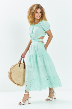 Платье Euromoda 721 мята - фото 1