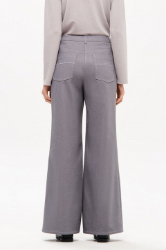 Брюки Nelva 31205 серый-джинс - фото 4